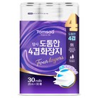 탐사 도톰한 천연펄프 4겹 화장지