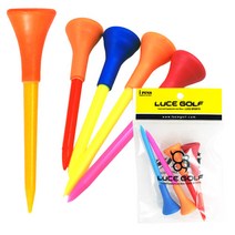 루체골프 플라스틱고무티 4개입 골프티