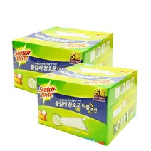 [3M] 물걸레 청소포 더블액션 대형 대용량 120매, 1세트
