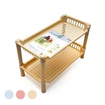 [다이소]미니2단선반(사각형)-39660