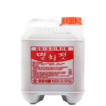 유포 멸치젓4.5kg(3.7L) 진젓국 김장용멸치젓깔, 단품, 4.5kg, 1개