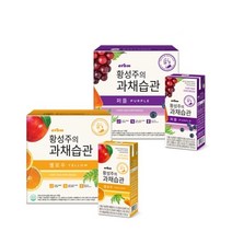 이롬 황성주박사의 과채습관 퍼플 옐로우 190mlx32팩-과채믹스, 옐로.퍼플/.
