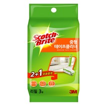 스카치브라이트 중형 테이프클리너 리필, 3개