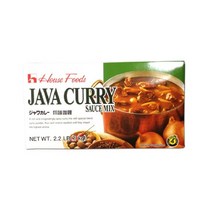 [하우스식품] 카레, 자바카레, 고형, 1개, 1kg, 1개