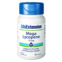 Life Extension 메가 리코페네 15mg 소프트젤, 90개입, 1개, 90정