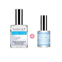 데메테르 향수 세트 클린솝 30ml + 코튼블루 15ml, 1세트