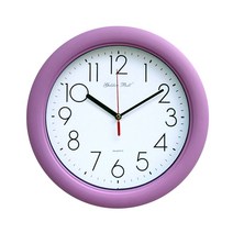 골든벨 p고급 무소음 벽시계 3024, 보라
