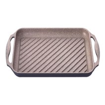 실바트 메가스톤 후라이팬 메탈릭블루 34, 34cm