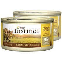 네이처스버라이어티 생식본능 그레인프리 치킨 캣캔, 85g, 2개, 닭