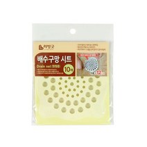 비엘코리아 배수구망 시트 원형 12cm, 10매입 x 6개