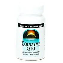 소스내츄럴스 코엔자임 Q10 100mg 소프트젤 무설탕 글루텐 프리, 60개입, 1개, 60정