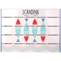 샤바스 스칸디나 다용도 발판, 피쉬, 1개