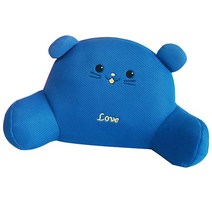 신광 허리 쿠션, 블루