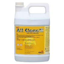 올크린3.75L 다목적바닥용세정제 특수살균 오염물질제거 탈취효과 왁스피막에 손상을주지않는 바닥청소세제 사무실바닥 공장바닥청소용품, 1개