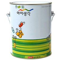 아이생각 수성 무광 페인트 4L, 레인블루, 1개