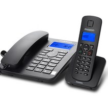 맥슨 유무선전화기 통화음량조절 업소용 배달 사무실 부동산 효도 스피카폰 발신자표시 착신전환 2020, 유무선전화기MDC-970 : 2개