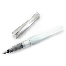 ZIG 메탈릭 브러쉬펜, SILVER, 1개