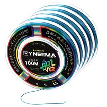싸파 다이니마 프리미엄 PE 낚싯줄 8합 5색 2호, 500m, 1개