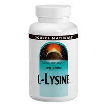 Source Naturals L-라이신 파우더, 100g, 1개