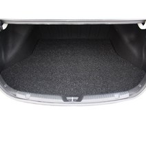 카프트 올뉴K3 트렁크매트 프리미엄 퀼팅 가죽, 블랙-베이지