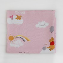 보떼하우스 디즈니 여름 인견 유아 낮잠홑이불, 푸 핑크