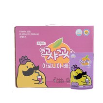꼬샤꼬샤 아로니아 배즙, 50개, 110ml