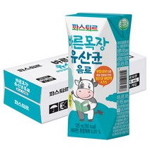 파스퇴르 바른목장 유산균 음료, 125ml, 24개입
