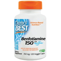 닥터스베스트 벤포티아민 150mg 베지 캡 비건 글루텐 프리, 120개입, 1개