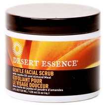 Desert Essence 젠틀 페이셜 스크럽, 120ml, 1개