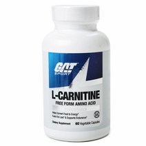 GATSPORTS L-카르니틴 프리 폼 아미노산 에센셜 글루텐 프리 무설탕 베지터블 캡슐, 60개입, 1개