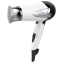 CKI 가정용 접이식 헤어 드라이어 1200W, CKI-D200, 혼합색상