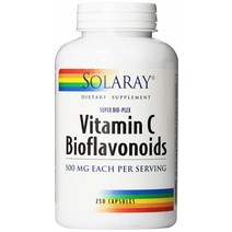 솔라레이 비타민 C 바이오플라보노이드 500mg 캡슐, 250개입, 1개