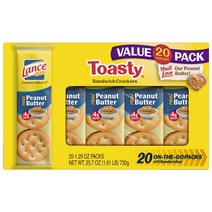 Lance 토스티 피넛 버터, 730g, 1개