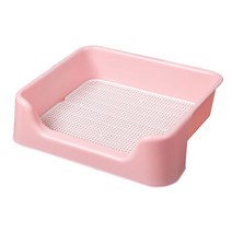 딩동펫 강아지 배변판, 핑크, 1개