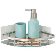 케이케이컴퍼니 접착식 코너선반, 1개