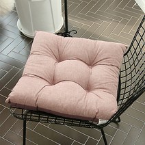 우리앤데코 선염 솔리드 방석 솜일체형