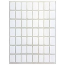 블루마토 PP 사각 라벨2 스티커 흰색 10p, A, 5개