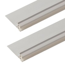 네이쳐리빙 네이쳐 외풍차단 현관형 틈막이 그레이 1.2m, 2개