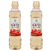 청정원 사과식초, 500ml, 2개