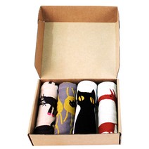 퓨어썬데이 북유럽풍 일러스트 주방타올 선물세트, TYPE C, 1세트