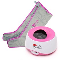 닥터플러스 꾹꾹주무름 공기압 다리 사지압박순환장치 본체+다리커프, J-1000AMR(핑크)