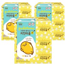 구데타마 뽑아쓰는 키친타올 톡톡 3겹 100매, 3개입, 3개