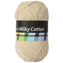 스위밍버드 밀키코튼 뜨개실 120g, 본, 1개