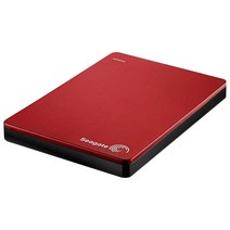 씨게이트 백업 플러스 S 포터블 드라이브 외장하드 STDR1000300, 1TB, 레드