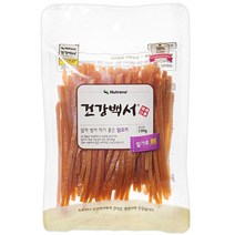 건강백서 얇게 썰어 먹기 좋은 사사미 고기, 닭고기, 1개