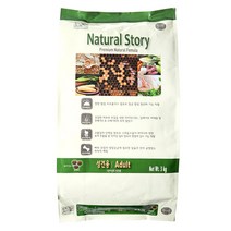 내츄럴스토리 어덜트 닭 애견사료, 3kg, 1개
