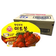 오뚜기 한입쏙쏙 미트볼, 180g, 12개