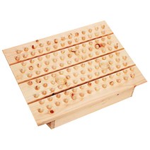 친환경편백아트 편백나무 책상 발 받침 지압판, 1개