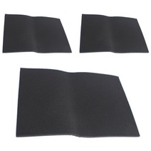 삼호 여과기 스펀지 필터 블랙 35ppi 1cm, 3개입