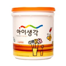 아이생각 수성목재 프리미엄 1L (가구/방문/싱크대용) 맨하탄그레이(1813)